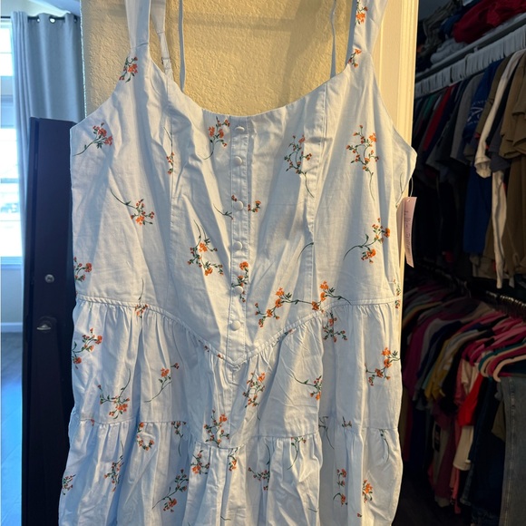 Wild Fable- NEW WITH TAG- Floral Ruffle Romper- Womens size XL - Picture 1 of 8